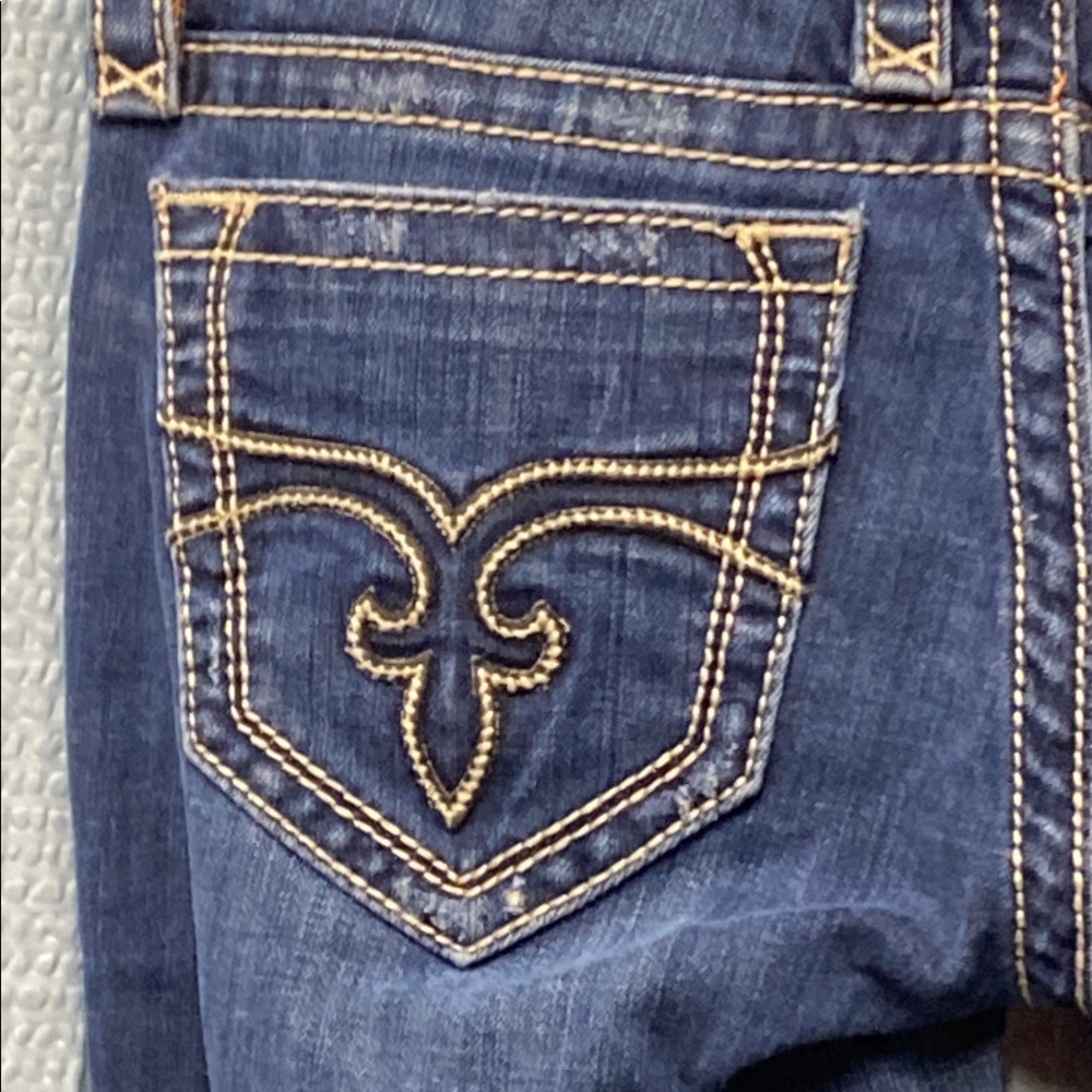 Rock Revival Janet size 28 Blue Boot Cut Jeans stretch cowgirl comfy - Picture 4 of 16